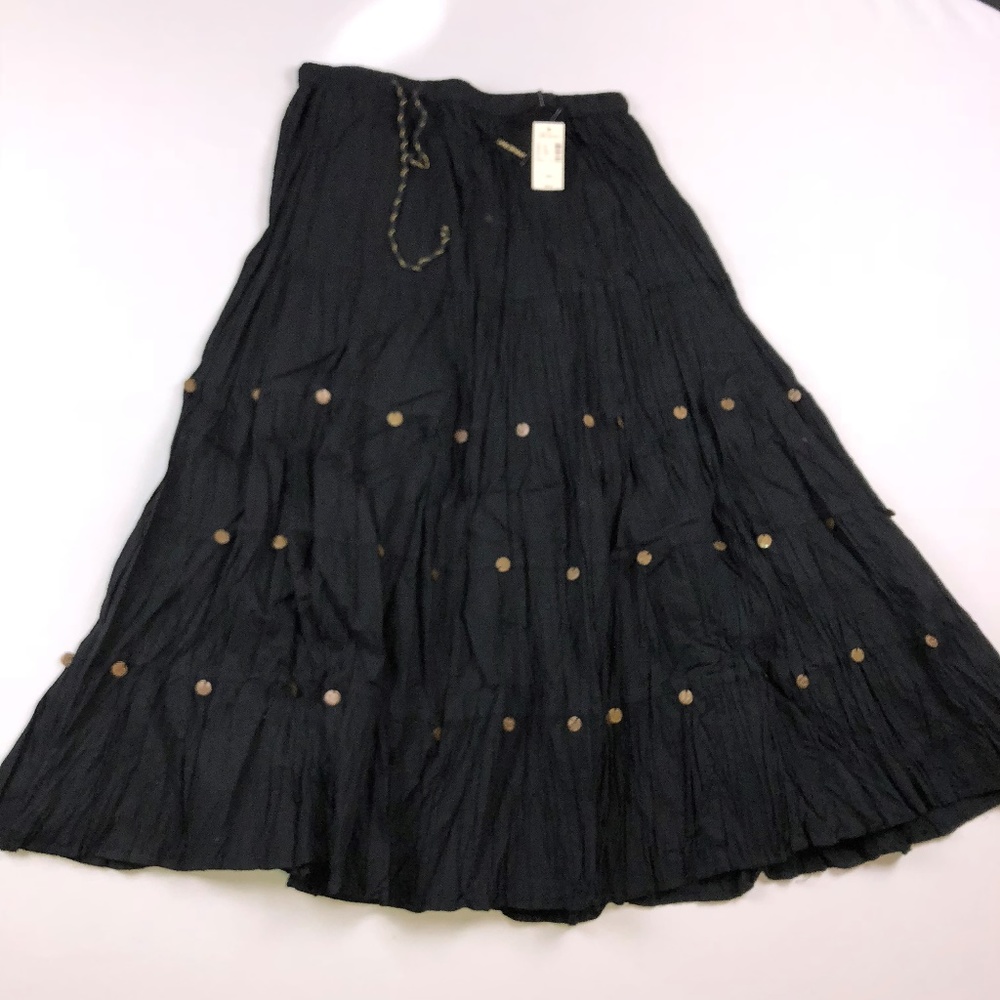 Lane Bryant Skirt SZ 18/20 Pleated Drawstring NEW